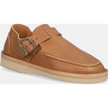 Dámské mokasíny Kožené mokasíny Fracap Sandals, 36, hnědá, 82X