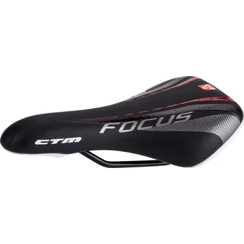 Komponent pro jízdní kolo CTM sedlo dětské Rocky Barva: černá/červená, Velikost: 24''