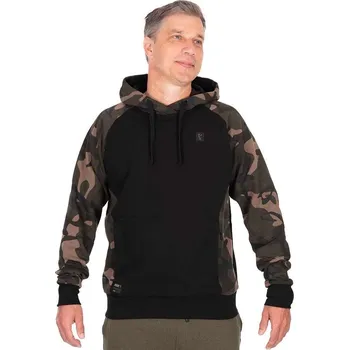 Pánská mikina Fox Black/Camo Pullover Premium 310 Mikina s kapucí L mikina