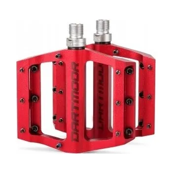 Pedál na kolo Platformové pedály Dartmoor Fever v.2 červené