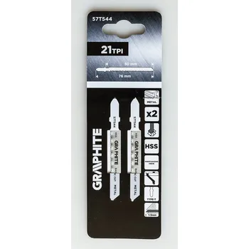 Příslušenství k pile Pilový List (T) pro přímočaré pily GRAPHITE