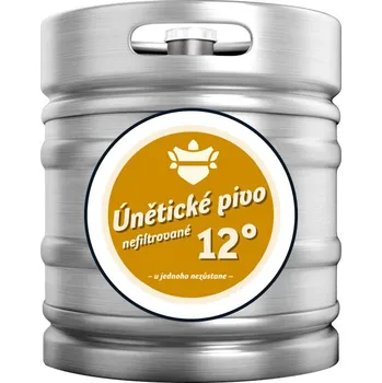 Pivo Únětické pivo 12° nefiltrované 30l