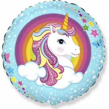 Balónek Fóliový balónek 18" FX - Jednorožec, balený