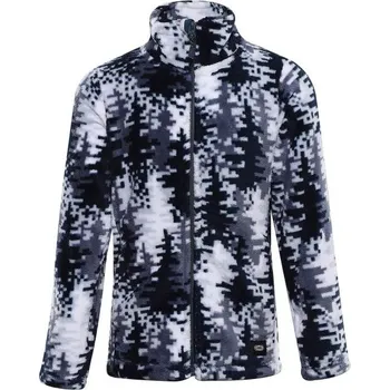 Chlapecká mikina Dětská fleecová mikina ALPINE PRO EFLINO 152/158 Tmavě modrá, Bílá