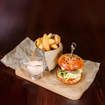 Obal na kolo Toppapír Nepromastitelný papír kraft 400/300mm 1000ks