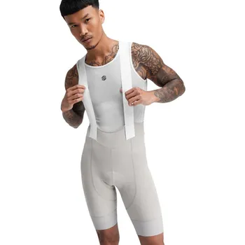 Cyklistické kalhoty SIROKO Pánské cyklistické kraťasy z recyklovaných tkanin Mount Lemmon Šedá M ŠEDÁ