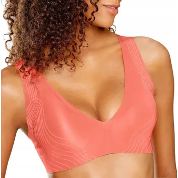 Podprsenka Sloggi vyztužená podprsenka oranžová ZERO FEEL N 2.0 velikost XS