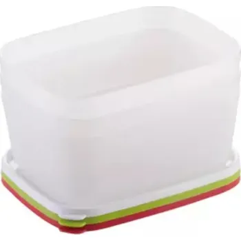 Dóza na potraviny Zdravé dózy do mrazničky PURITY 1,0 l, 3 ks