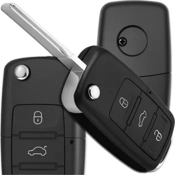 Camerazar Kryt klíče VW Golf Passat Tiguan Škoda Fabia Octavia Seat Leon