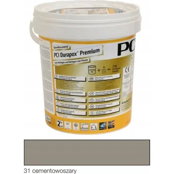 Spárovací hmota Epoxidová spárovací hmota PCI šedá CEMENTOVĚ ŠEDÁ 2 kg