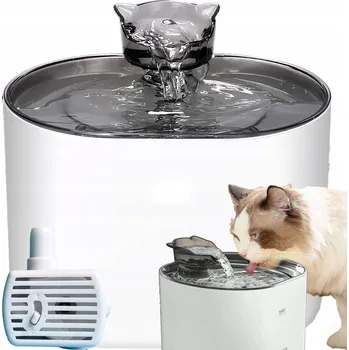 Miska pro psa Napáječka s fontánou ADGO plastová 2000 ml