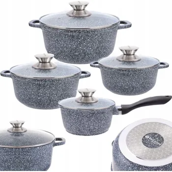 Hrnec Sada hrnců Edel HOFF z hliníku 8 dílů