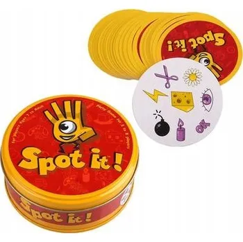 Desková hra Spot it! Stolní hra – zábavná karetní hra pro děti i celou rodinu