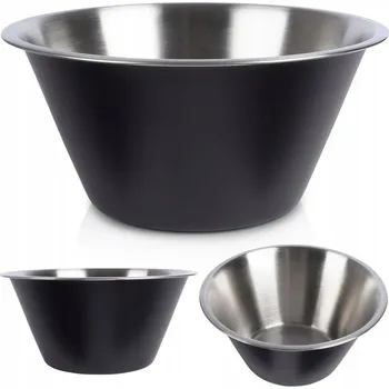 Kuchyňská mísa ocelová pro míchání, šlehání, servírování pokrmů a salátů 2L