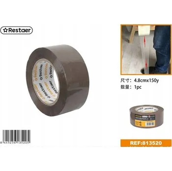 Lepicí páska Odolná hnědá lepicí páska 4,8 cm x 137 m