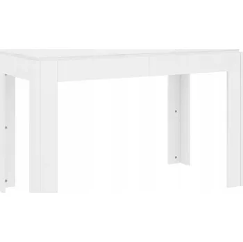Jídelní stůl Bílý jídelní stůl 120 x 60 x 76 cm, materiál: dřevotříska