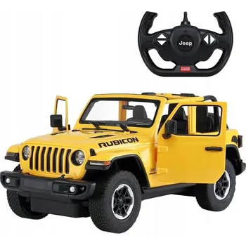 RC model auta Žluté auto na dálkové ovládání Rastar, měřítko 1:14