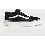 Vans Old Skool Platform (black/white) 38, černá