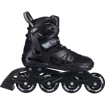 Kolečkové brusle Fitness inline brusle Arcore GLIDER 39 Černá, Tmavě šedá