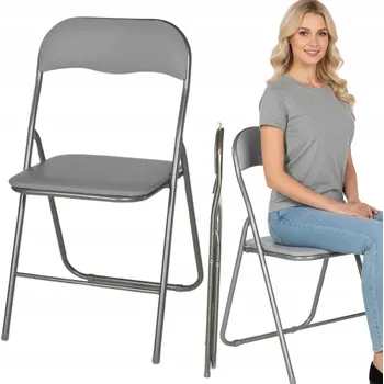 Zahradní Bankietowo židle plast šedá