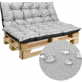 Polštář SADA ZAHRADNÍCH POLŠTÁŘE - POLŠTÁŘ VRCHNÍ A SPODNÍ POLŠTÁŘE NA NÁBYTEK