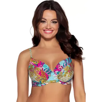 Dámské plavky PODPRSENKA SK 172 TYRKYSOVÁ PAISLEY TYRKYSOVÉ PAISLEY 70G