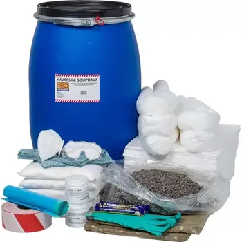 Havarijní souprava Pohotovostní sudová olejová havarijní souprava HS600 - 120 l