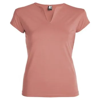 Dámské tričko Belice, lososová, Velikost XXL