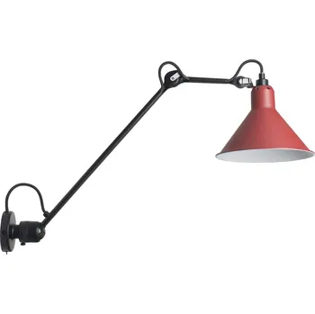 DCW éditions Lampe Gras N°304 L40 E14 nástěnné svítidlo Červené / Ano / Kužel