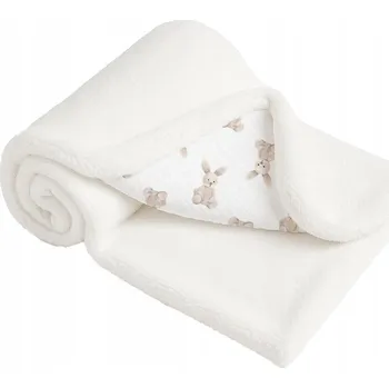 Dětská deka Dětská mušelínová deka s beránkem 70x95 cm