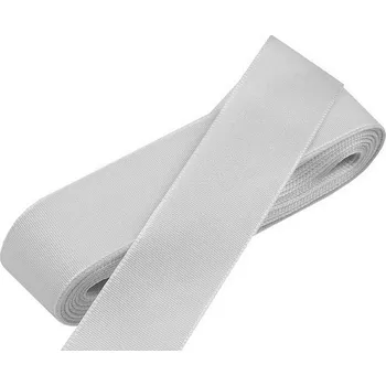 Stuha Stuha taftová šíře 25 mm, malé, 841 šedá nejsvětlější