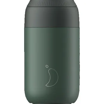 Termohrnek Chilly's Series 2 – Termohrnek na kávu 340 ml, zelený