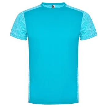 Pánské tričko Roly Dětské sportovní tričko Zolder Barva: tyrkysová/tyrkysová melírová (12246), Velikost: 4