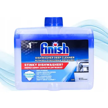 Mycí prostředek Čistič myčky nádobí Finish regular 250 ml