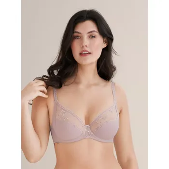 Podprsenka Conturelle 840 Mille Fleurs 0805840, Bügel-BH 805840 705 purple lotion 85F