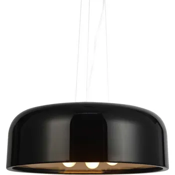 ACA DECOR Závěsné svítidlo SALON max. 3x60W/E27/230V/IP20, černé