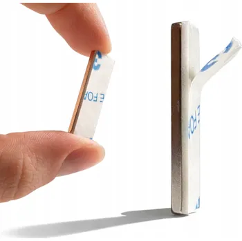 Dekorativní magnet Neodymový Magnet s deskami SAMOLEPICÍ M3 30x10x3, velký, silný, N42