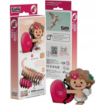 Puzzle Amor Eugy 3D Eko Puzzle Kartonové Kreativní Vzdělávací 6+