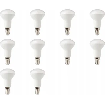 Žárovka LED žárovka Hříbek Úsporná Malý Závit E14 8W Neutrální BÍLÁ SADA 10ks