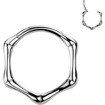 Piercing Šperky4U Ocelový piercing - segment kruh - SG135-1210