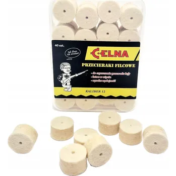 Čištění zbraně CELNA - Filcové vytěráky na čištění zbraní (ráže 12)