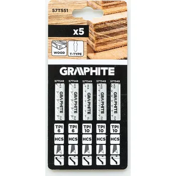 Pilový List T (T) pro GRAPHITE přímočaré pily