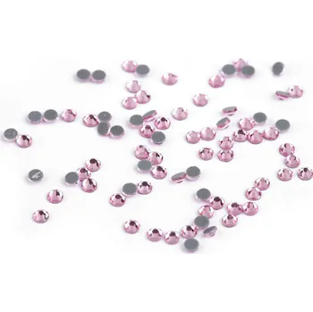 Výtvárné potřeby Nažehlovací kamínky hotfix velikost SS10, barva 6 růžová sv.