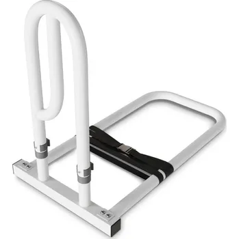 Juskys Nastavitelné madlo k posteli bílé