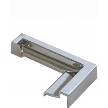 Boční zakončení sprchového prahu Pravé Chrom