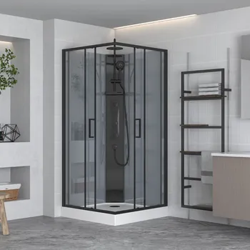 SAT Sprchový box čtverec 90x90 cm SAT Project SATPROBOXQ90CT SATPROBOXQ90CT