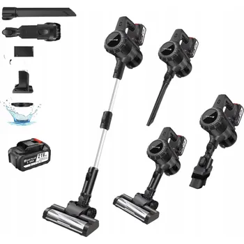 Vysavač Odkurzacz Pionowy Bezprzewodowy 200W Aku tyčový vysavač 200W, 30 min provozu, 15 kPa, pro domácnost