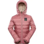 Dětská zimní oboustranná bunda ALPINE PRO EROMO 164/170 Růžová