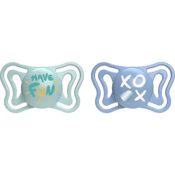 dudlíky CHICCO Šidítko Physio Light silikonové modré 6-16m, 2 ks