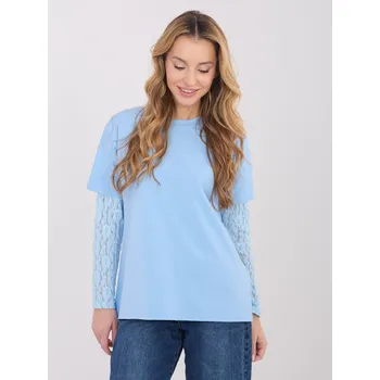 Dámská halenka Halenka MI BZ 4227.61 světle modrá jedna velikost